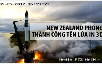 New Zealand tham gia cuộc đua không gian với tên lửa in 3D