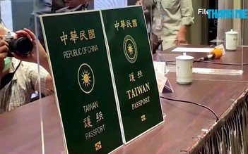 Đài Loan chính thức cấp hộ chiếu mới, phân biệt với Trung Quốc đại lục