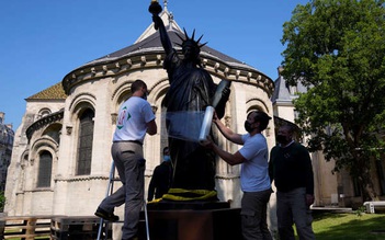 Tượng Nữ thần Tự do Mỹ sẽ đón 'em gái' từ Pháp