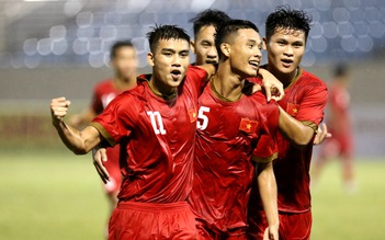 U.21 Việt Nam dội mưa bàn thắng vào lưới Đại học Hanyang
