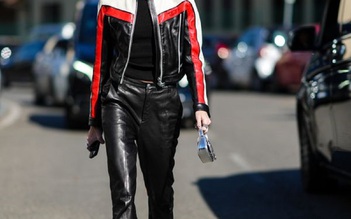 Áo khoác Biker Jacket là “ngôi sao” tại Tuần lễ thời trang Milan năm nay