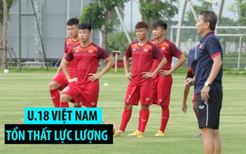 U.18 Việt Nam tạm chia tay Nhĩ Khang, Xuân Tạo bị đau nhẹ