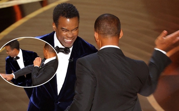 Sốc cảnh Will Smith tát Chris Rock, hét lớn trên sân khấu Oscar 2022