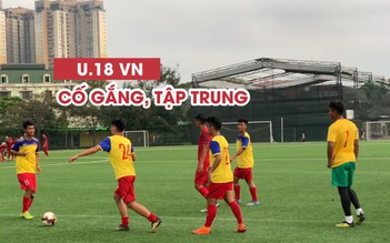 U.18 Việt Nam thua trẻ Hà Nội, HLV Hoàng Anh Tuấn rất lo lắng