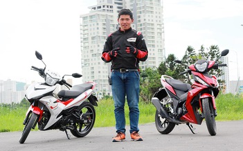 Honda Winner 150cc so kè sức mạnh với Yamaha Exciter 150cc