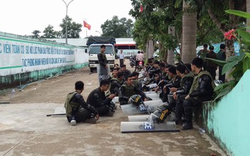 Điều cả Cảnh sát cơ động để chặn học viên cai nghiện ở Đồng Nai náo loạn
