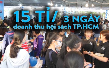 Hội sách TP. HCM đạt doanh thu trên 15 tỉ sau 3 ngày khai mạc