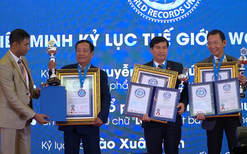 Công bố 3 kỷ lục thế giới mới tại Việt Nam vào ngày “tam cửu”