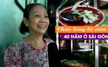 Quán cháo lòng bò viên 40 năm ở Sài Gòn