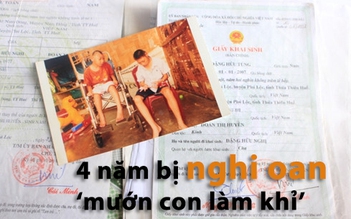 Nỗi lòng người cha 4 năm bị nghi oan “mướn con làm khỉ“