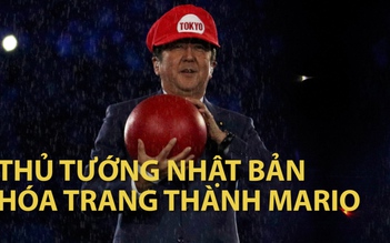 Bế mạc Olympic: Thủ tướng Nhật Bản hóa trang thành Mario