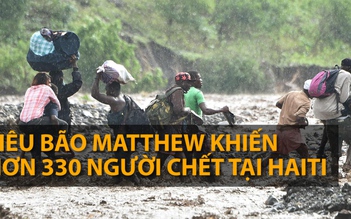 Siêu bão Matthew khiến 330 người chết tại Haiti