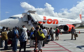Máy bay Lion Air chở 189 hành khách rơi trên biển Indonesia