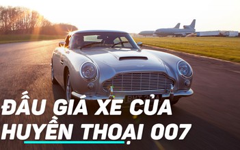 Đấu giá huyền thoại Aston Martin DB5 'đủ đồ chơi' của điệp viên 007