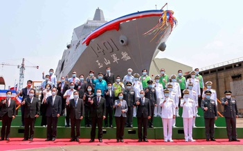 Tàu đổ bộ mới hạ thủy của Đài Loan có năng lực ra sao?
