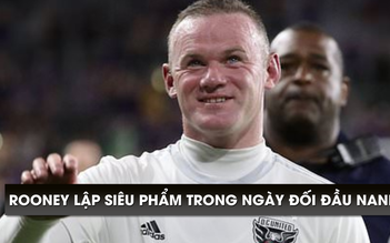 Rooney lập siêu phẩm trong ngày đối đầu Nani