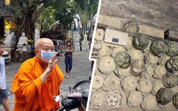 Dân vẫn kéo về chùa Kỳ Quang 2 dù trụ trì hứa giám định ADN tro cốt