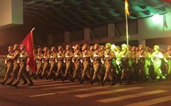 Những hình ảnh tổng duyệt diễu binh tại TP.HCM