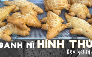 Bánh mì rùa, cá sấu siêu kỳ lạ của anh chàng từng gây sốt ở ‘Thách thức danh hài’