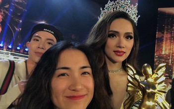 Sao Việt vỡ òa khi Hương Giang đăng quang ‘Hoa hậu Chuyển giới Quốc tế 2018’