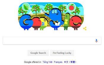 Google đổi doodle chào mừng ngày Nhà giáo Việt Nam