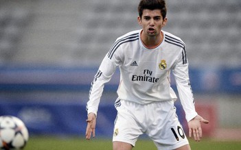 Con trai Zidane lập công trận ra mắt đội một Real Madrid