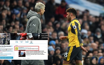 Nhấn like sa thải Wenger, Chamberlain được phen hoảng hồn