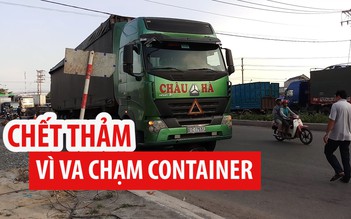 Nam thanh niên chết thảm dưới bánh xe container