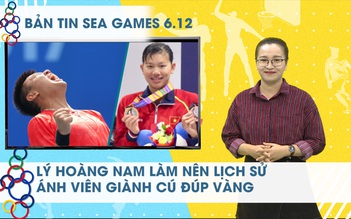 BẢN TIN SEA GAMES 6.12 | Ánh Viên lấy lại phong độ, HCV lịch sử quần vợt nam