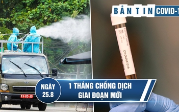 Tình hình Covid-19 tại Việt Nam ngày 25.8: Đà Nẵng bớt 'nóng' sau 1 tháng lây nhiễm cộng đồng