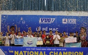 Đại học Tôn Đức Thắng vô địch futsal thể thao sinh viên toàn quốc
