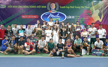Kết thúc thành công giải quần vợt Thời trang thể thao Masha Sports