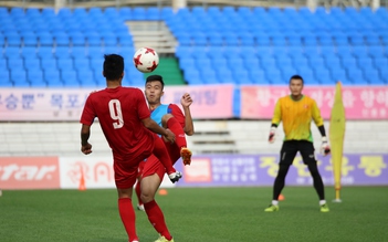 U.20 Việt Nam chia đội hình trước trận gặp U.20 Vanuatu