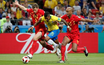 Tuyển Bỉ 'tự hào nhất quả đất' khi loại Neymar và Brazil khỏi World Cup