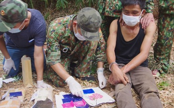 Bắt người đàn ông vận chuyển 38.000 viên ma túy từ Lào vào Việt Nam