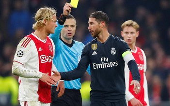 UEFA điều tra việc Ramos cố tình 'tẩy thẻ vàng'