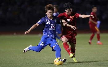 Tuyển Việt Nam hòa Avispa Fukuoka 0 - 0