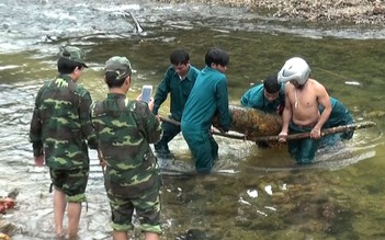 Hủy thành công 3 quả bom từ trường "khủng" từ thời chiến tranh