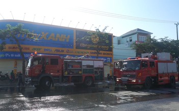 Cháy lớn tại siêu thị Điện Máy Xanh Đà Nẵng