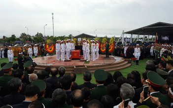 Lễ an táng cố Chủ tịch nước Trần Đại Quang tại quê nhà