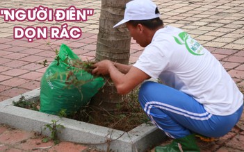 “Người điên” nỗ lực dọn rác ở bãi biển Đà Nẵng