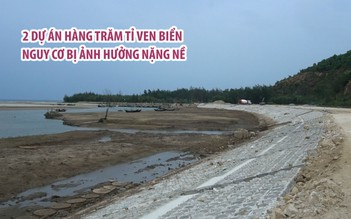 2 dự án hàng trăm tỉ ven biển ở Hà Tĩnh nguy cơ chịu tác động nặng nề khi bão số 4 đổ bộ