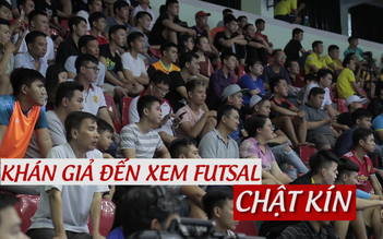 Khán giả futsal đông đảo sau khi Thái Sơn Nam xếp nhì châu Á