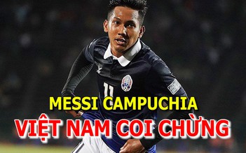 Việt Nam phải coi chừng, 'Messi Campuchia' từng lập hat-trick trên sân Hàng Đẫy