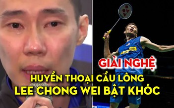 Huyền thoại cầu lông Lee Chong Wei bật khóc ngày tuyên bố giải nghệ