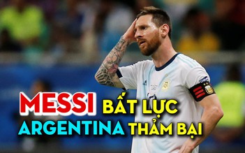 Messi bất lực, Argentina thảm bại trước Colombia