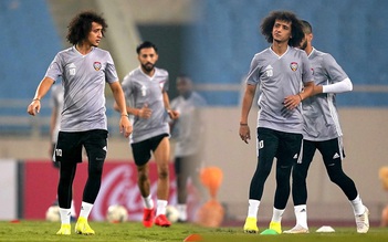 Số 10 xuất sắc của UAE 'khá bảnh' với mái tóc xù 'Fellaini'