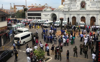 129 người chết, 400 người bị thương trong đợt tấn công nhà thờ, khách sạn ở Colombo