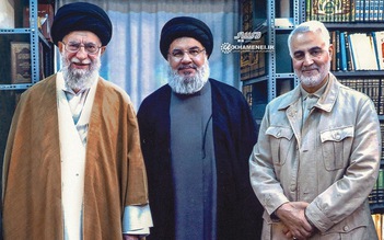 Iran công bố ảnh hiếm, chụp lãnh tụ tối cao và thủ lĩnh phong trào Hezbollah