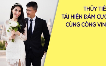 Thủy Tiên - Công Vinh tái hiện đám cưới kỉ niệm 8 năm bên nhau